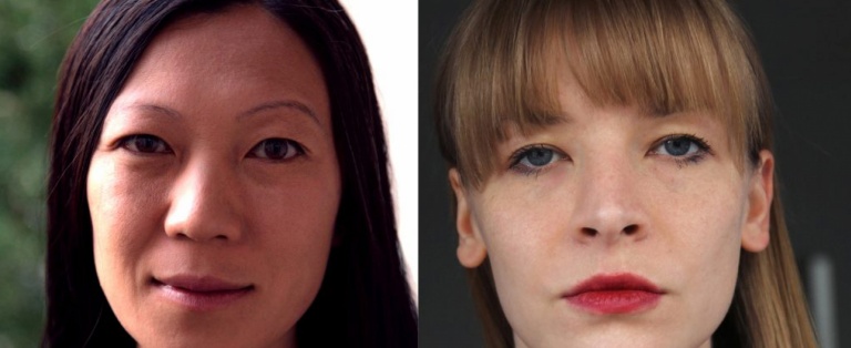 Professorer på Skolen for Mediekunst Jane Jin Kaisen og Agnieszka Polska