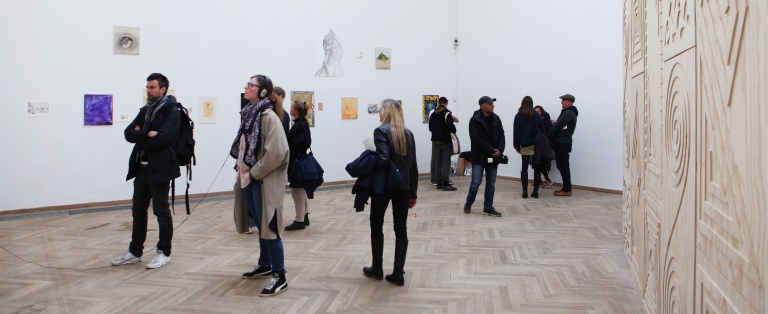 Foto fra Kunstakademiets afgangsudstilling 2019 på Kunsthal Charlottenborg