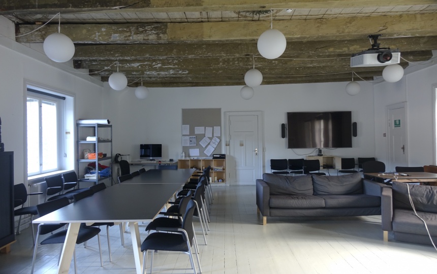 Medieskolens undervisningslokale